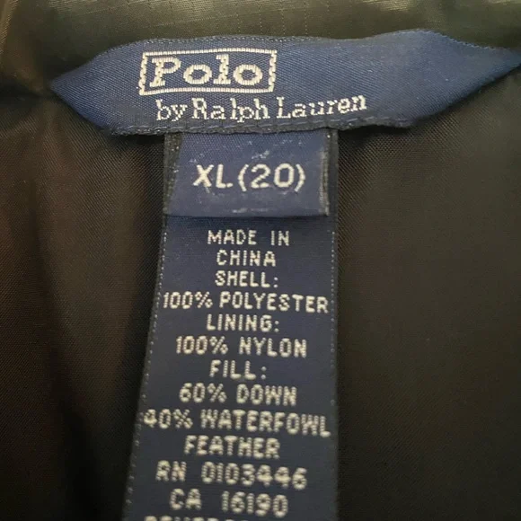 Boys Polo Ralph Lauren Winter Jacket - Picture 4 of 4